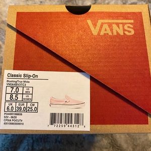 Vans classic slip ons